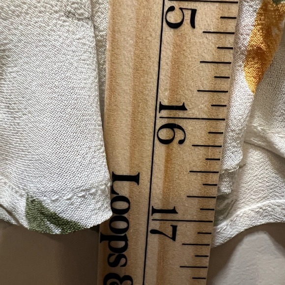 Reformation Christine Mini Dress in Citron (Lemon Print, Women's Size 8 - Picture 16 of 16